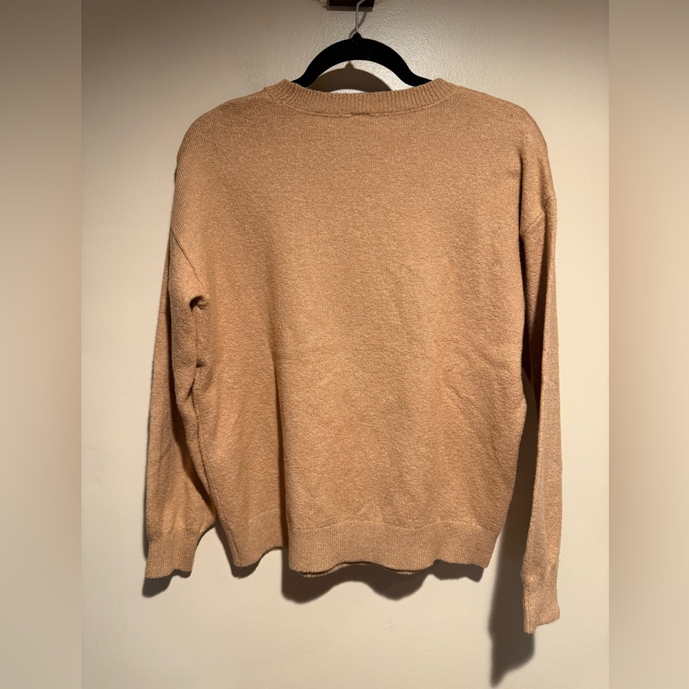 Lou & Grey Loft Size medium Women's Chillout Sweater Camel Color - Picture 6 of 6